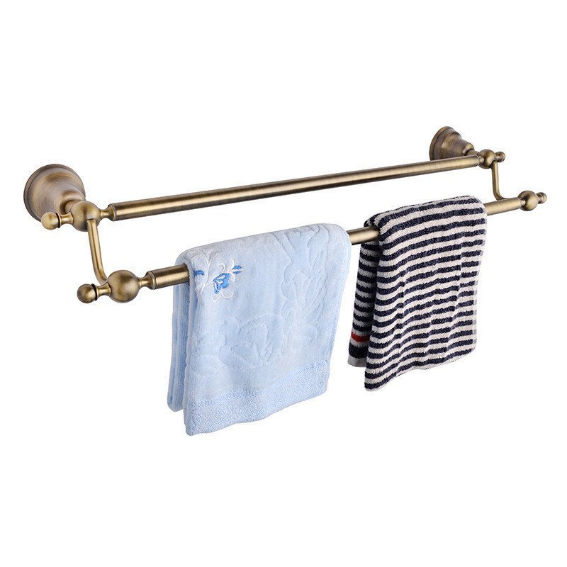 โบราณ Double Rod 7748 Retro High-End Double Rod แขวน AB ยุโรปสุขาภิบาล Ware Yaqing Elegant ผ้าขนหนู 