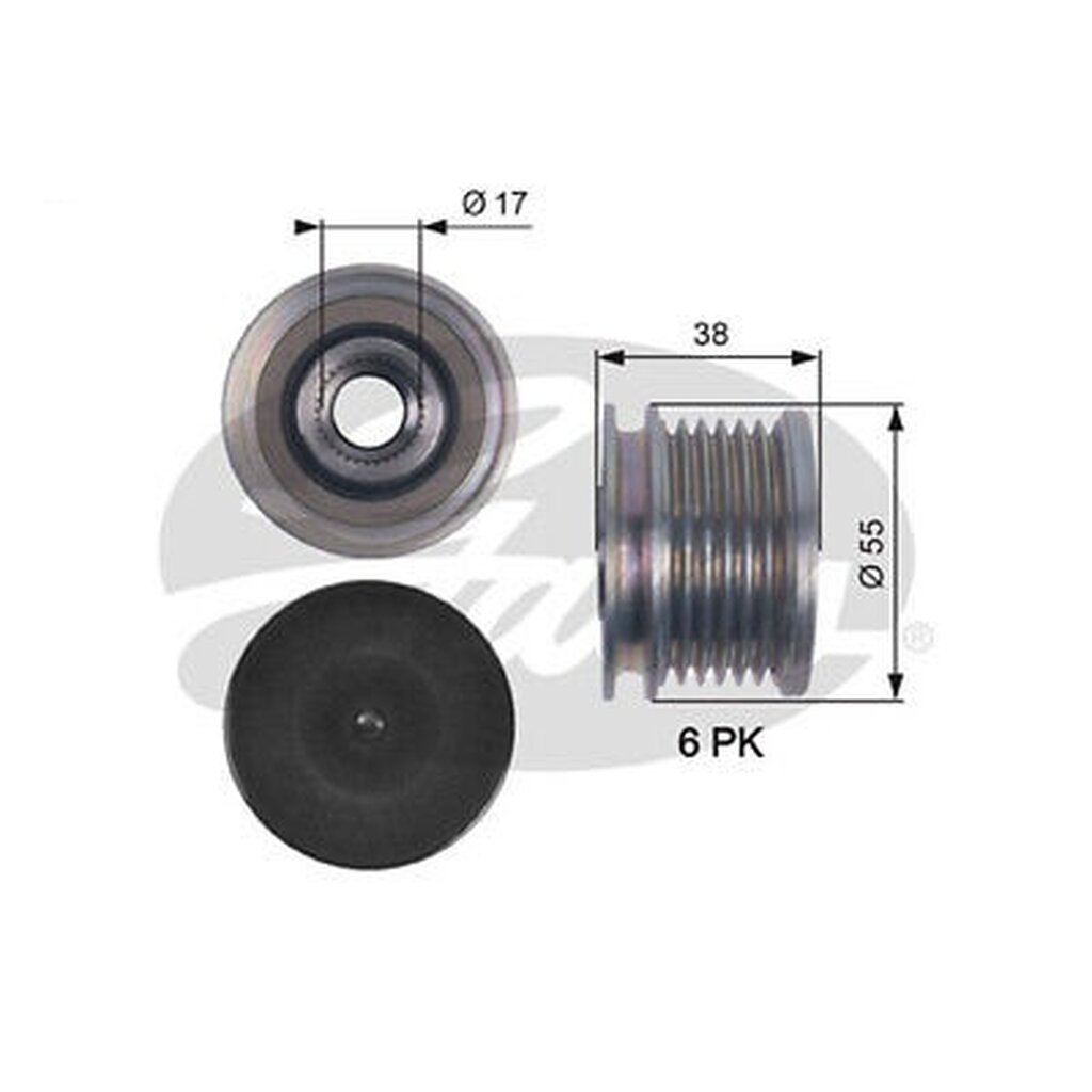 มู่เล่ไดร์ชาร์จ MINI R56 R57 R58 R59 COUNTRYMAN R60 CLUBMAN R55 PACEMAN R61 N12 N14 N16 N18