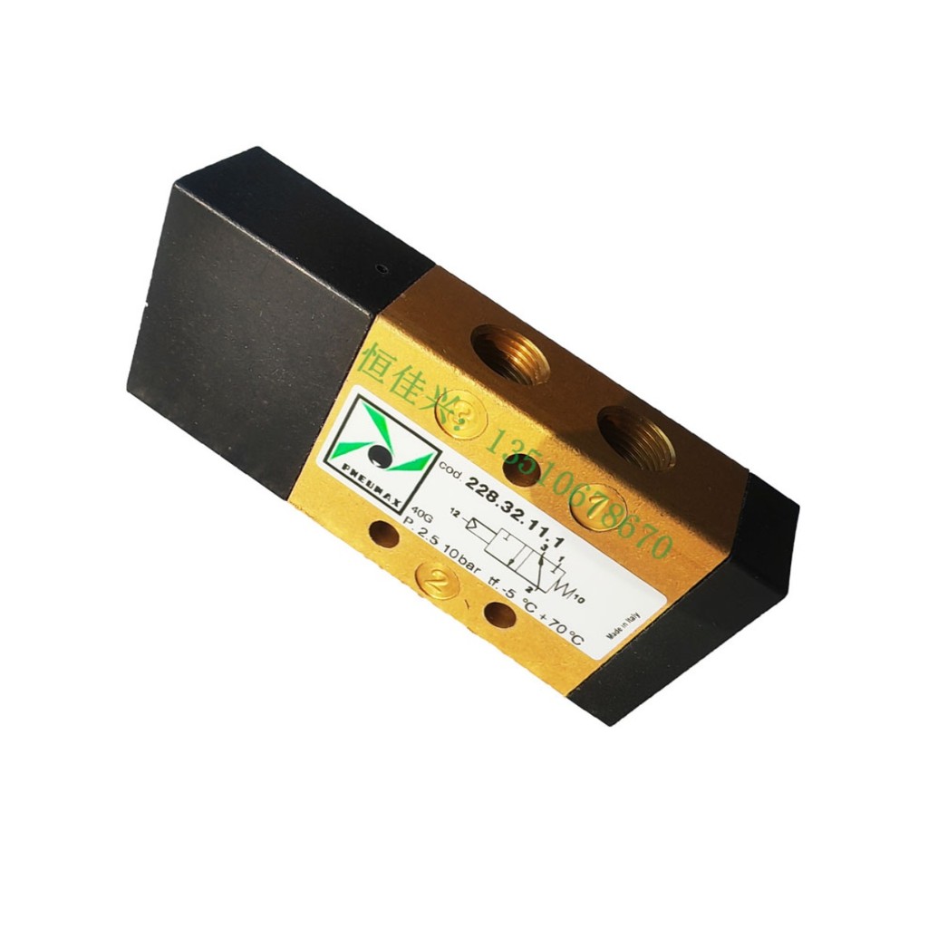 สไตล์ใหม่ Pneumax อิตาลีนําเข้าวาล์วควบคุมนิวเมติก 238.32.11.1 9GL1 4a9