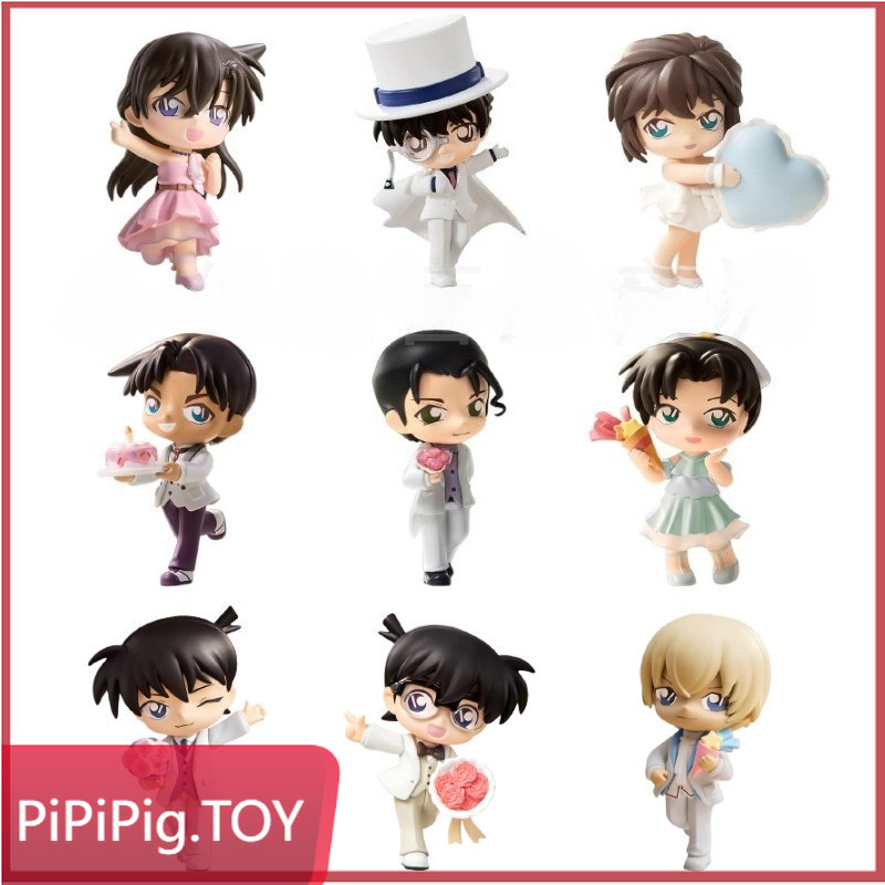 P POPMART POPMART Detective Conan Anniversary Celebration Series Mystery Box สินค้าของแท้ 100%