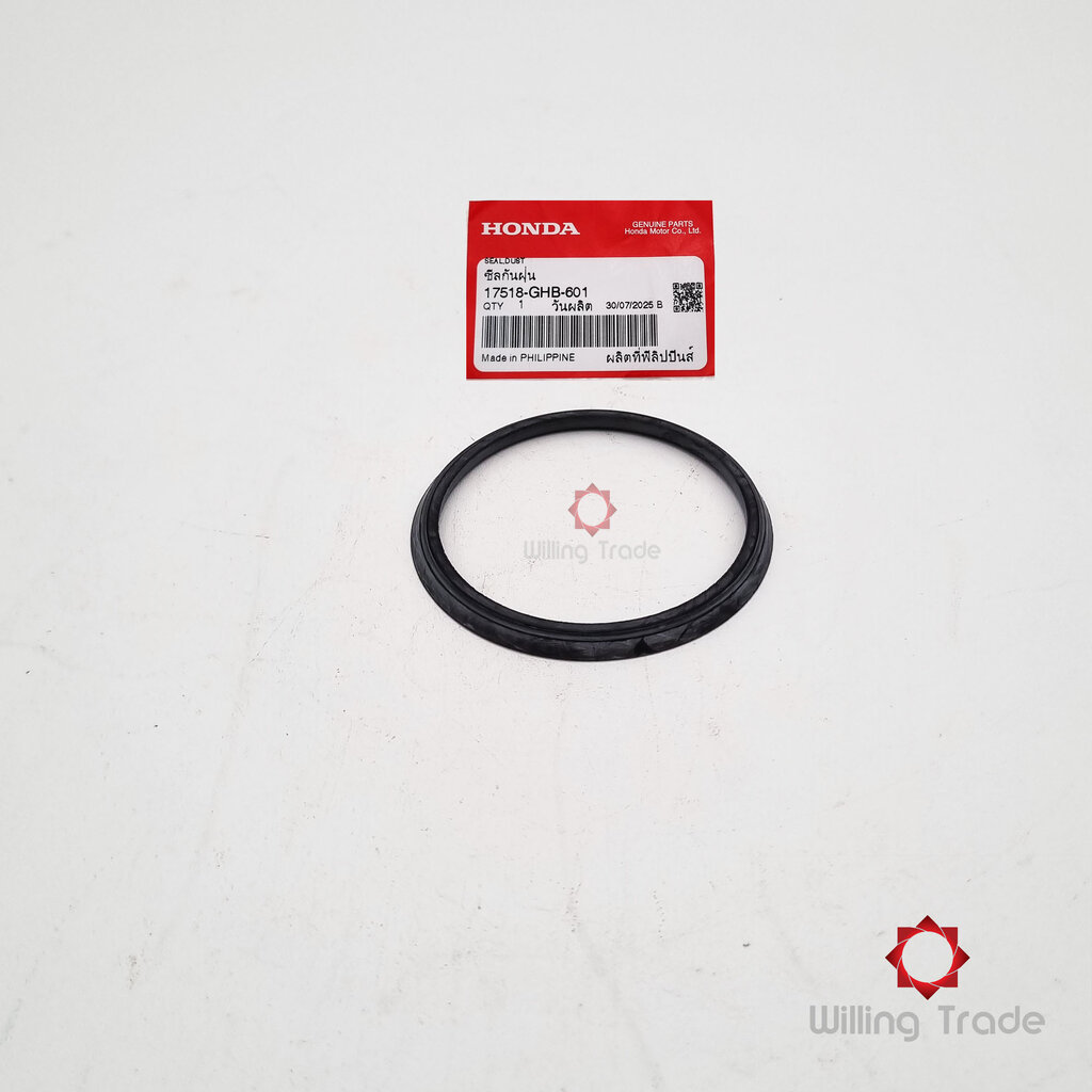 1390_HO.ซีลกันฝุ่น (OHTUKA POLY-TECH) (WY257) HONDA: (17518-GHB-601) CLICK125I แพ๊คละ 1 ชิ้น... [แท้