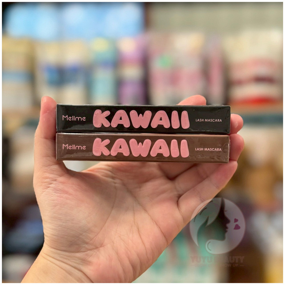 MELLME Kawaii Lash Mascara 8 G. #01 Black Kuro / #02 Brown Chairo