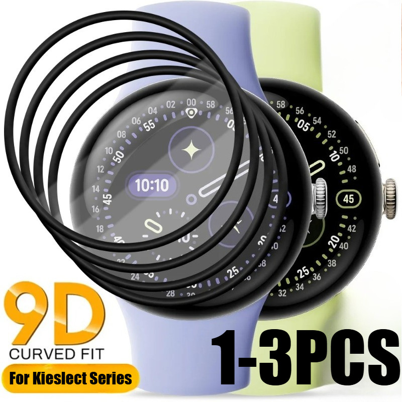 1-3 ชิ้นสีดําชายแดนนาฬิกาป้องกันฟิล์มสําหรับ Kieslect K10 K11 KR KS 2 L11 Pro Ltd Mini HD Clear พื้น