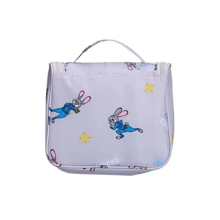 Mini Mono กระเป๋าอุปกรณ์อาบน้ำ ลาย Disney Zootopia ลิขสิทธิ์แท้ – Travel Toiletry Bag / Cosmetic Organizer