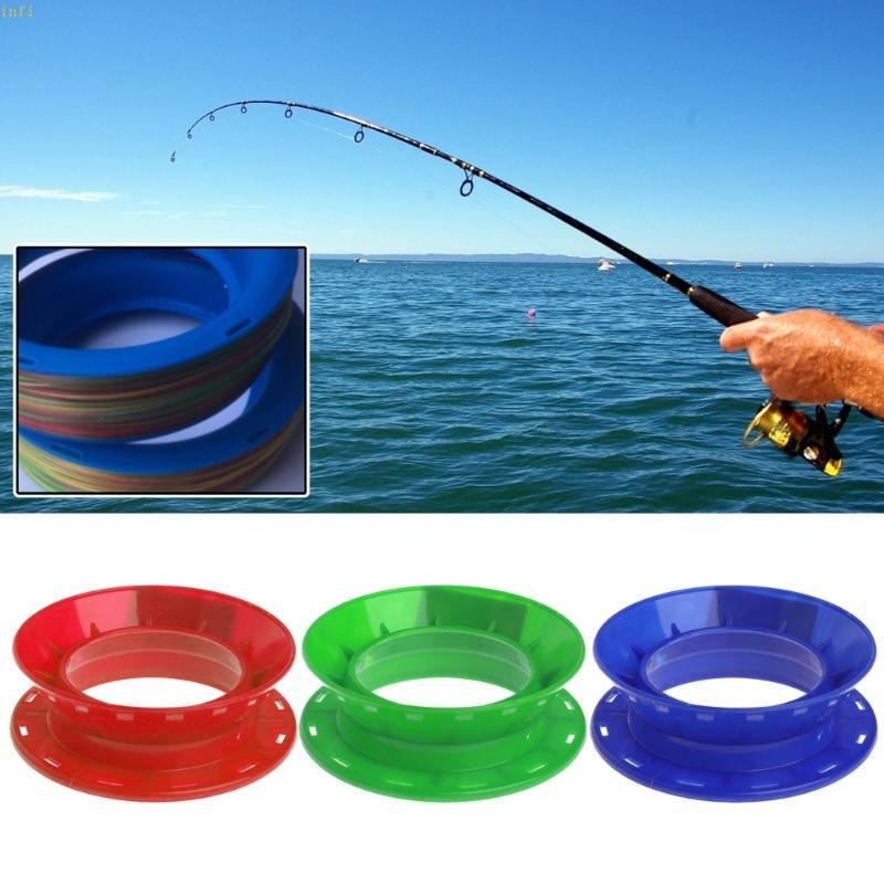 Infi Winding Plate พลาสติก Coiling Plate สำหรับเก็บและจัดการสายตกปลาง่ายๆ