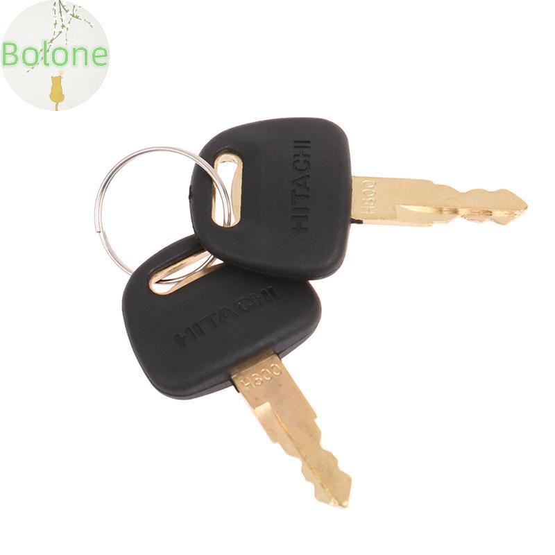 Bolone 2 PCS H800 Excavator กุญแจจุดระเบิดสําหรับ Hitachi ZAX ZAXIS Grab BU0028 Zax ex60 / 70 / 120 