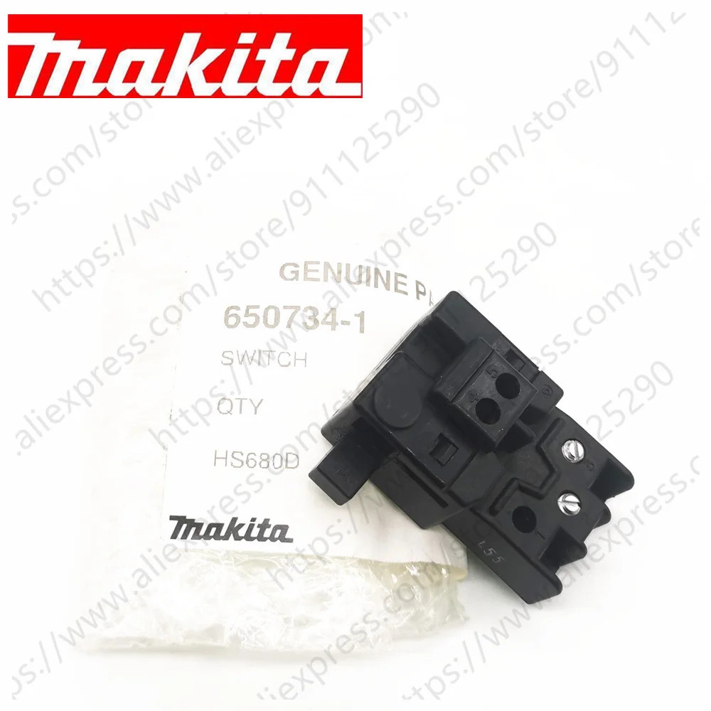 สวิตช์สําหรับ Makita DCS551 DHS680 DGA505 DGA508 DGA517 DGA518  650734-1