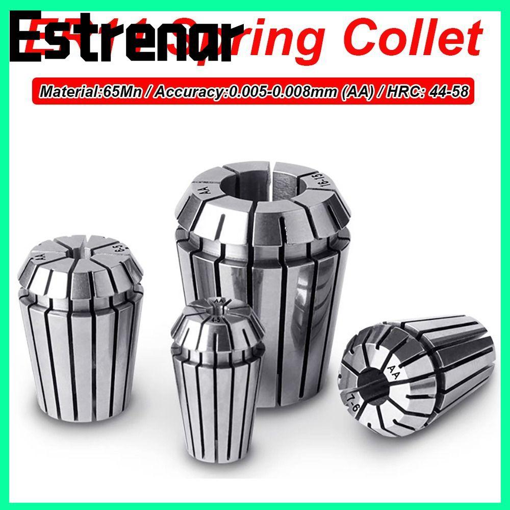 ESTRENAR ER Collet, 1mm-8mm 1/8" Spring Collet, ER11 เจาะ Collet CNC เครื่องแกะสลัก