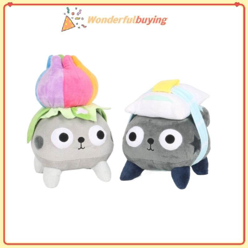 WBTH Dandys World ตุ๊กตาตุ๊กตา 9.84 นิ้ว Pebble จาก Dandys World Plushies ของเล่นยัดไส้รูปตุ๊กตาสําห