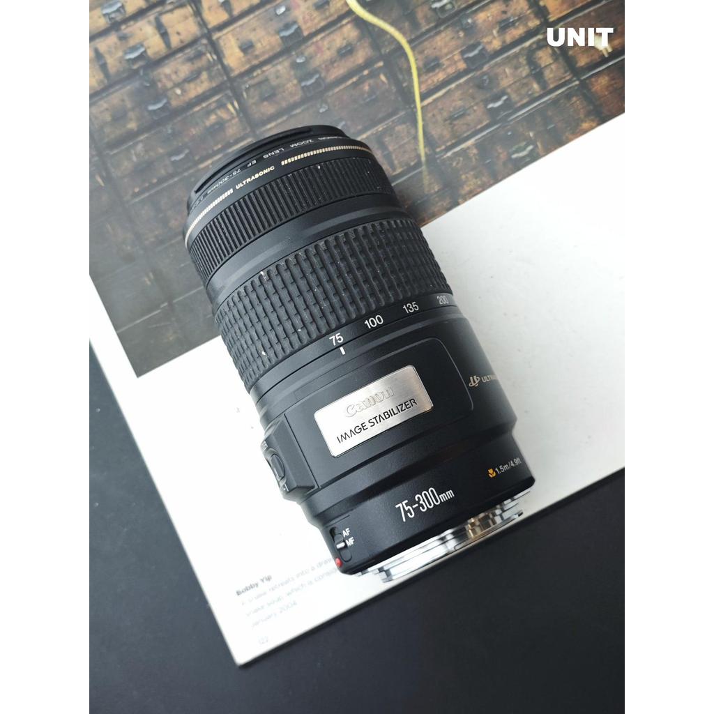 Canon Zoom Lens EF 75-300mm F4-5.6 IS USM(มือสอง)