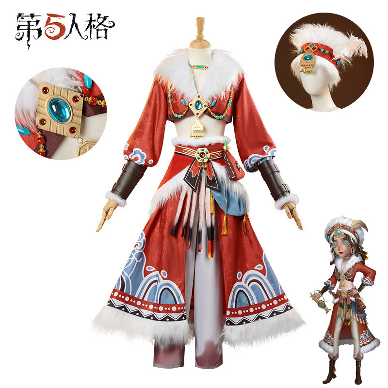 Identity V Cos เสื้อผ้า Demi Bourbon คอสเพลย์อะนิเมะเครื่องแต่งกายสําหรับเกมจัดเลี้ยงฤดูใบไม้ร่วงและ