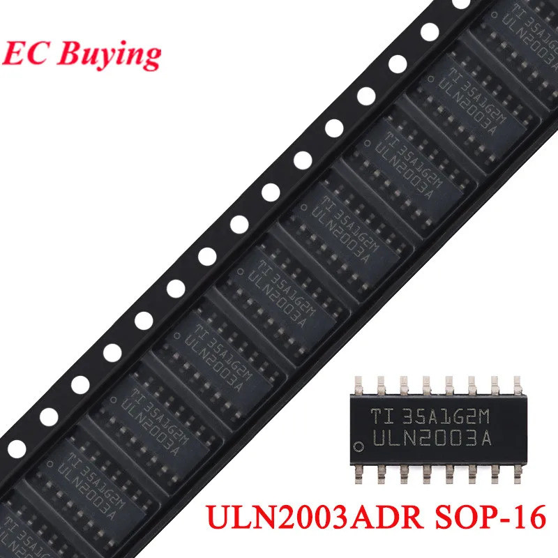10 ชิ้น/5 ชิ้น ULN2003 ULN2003A ULN2003ADR ULN2003AG SOP-16 ชิปทรานซิสเตอร์ Array NPN IC