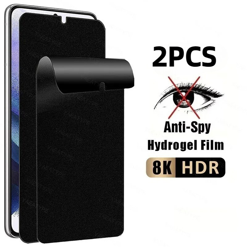 2 ชิ้นคลุมทั้งหมด Anti Spy ความเป็นส่วนตัว Hydrogel ฟิล์มสําหรับ Cubot X90 X70 X100 P90 P80 P60 P50 