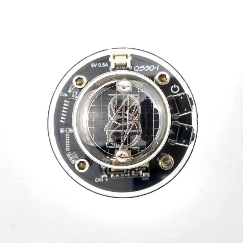 หลอดเดียว Glowy Love มีนาฬิกา QS30 นาฬิกา nixie