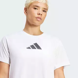 adidas Gym & Training เสื้อยืดเทรนนิง Train Essentials Big Logo Performance ผู้หญิง สีขาว JG8615