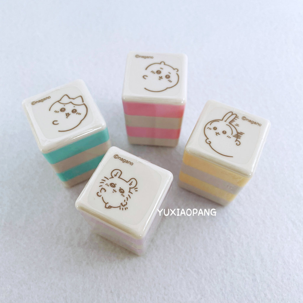 Chikawa chikawa Limited Japan Sun Star Limited แสตมป์เจาะสามในหนึ่งเดียวแสตมป์ผิวมันแสตมป์สามชั้น