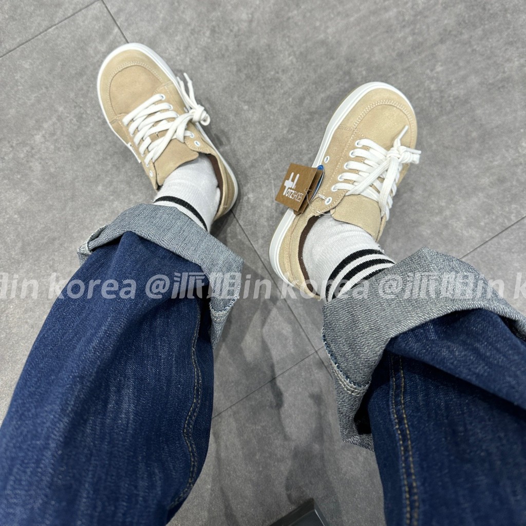 Pai Sister in Korea OTZ SHOES น่ารักรองเท้าน่าเกลียด Suede Cloud หนา-Soled คู่
