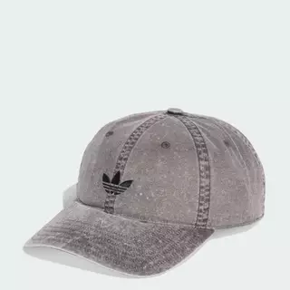 adidas ไลฟ์สไตล์ หมวกเบสบอลฟอกสี Unisex สีดำ KE0856