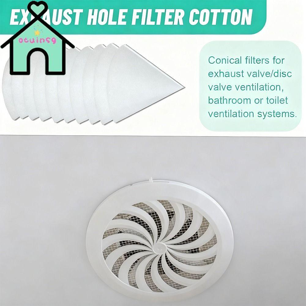 OTUINSG 5 ชิ้นกรวยกรอง,ใช้งานร่วมกับกรองอากาศไอเสีย,ผ้าฝ้ายทางเลือก Conical Filter ฟองน้ําสําหรับ Ze