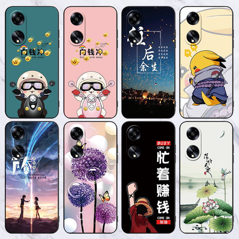 เหมาะสําหรับ OPPOA58x เคสโทรศัพท์ฟิล์ม PHJ110 ซิลิโคนกันกระแทกปกอ่อน oppoa58xoppa58x/12.1