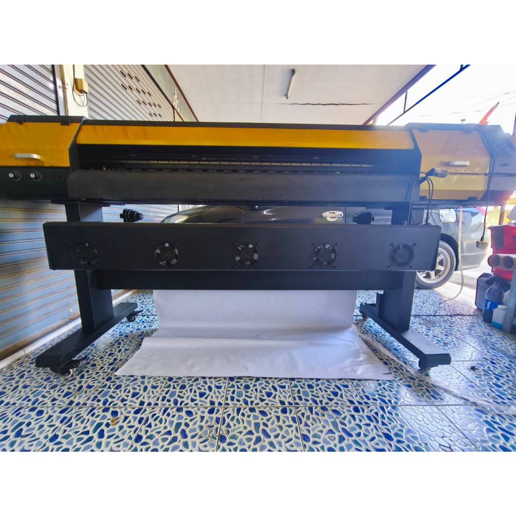 🔥เครื่องพิมพ์ป้ายไวนิล💡 สติ้กเกอร์ -📷 DX11-10 มีประกัน 💎ᴠɪᴘ หัวใหม่  E-CO SOLVENT  🎁  มือ-2/ เริ่ม 3