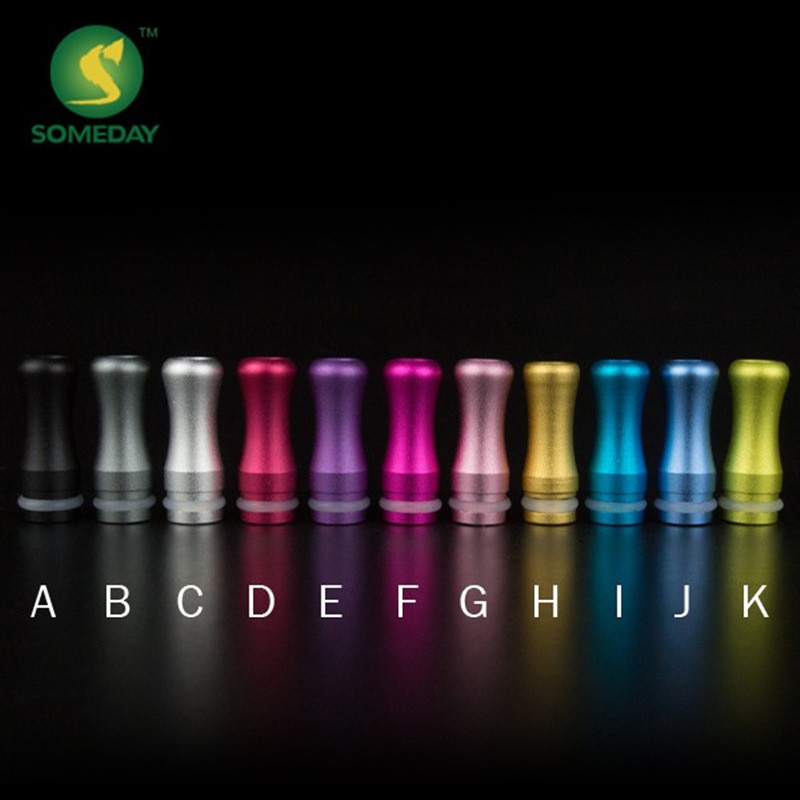510 Drip TIP อลูมิเนียมอัลลอยด์หัวฉีดหยดปกติ 25.12.1