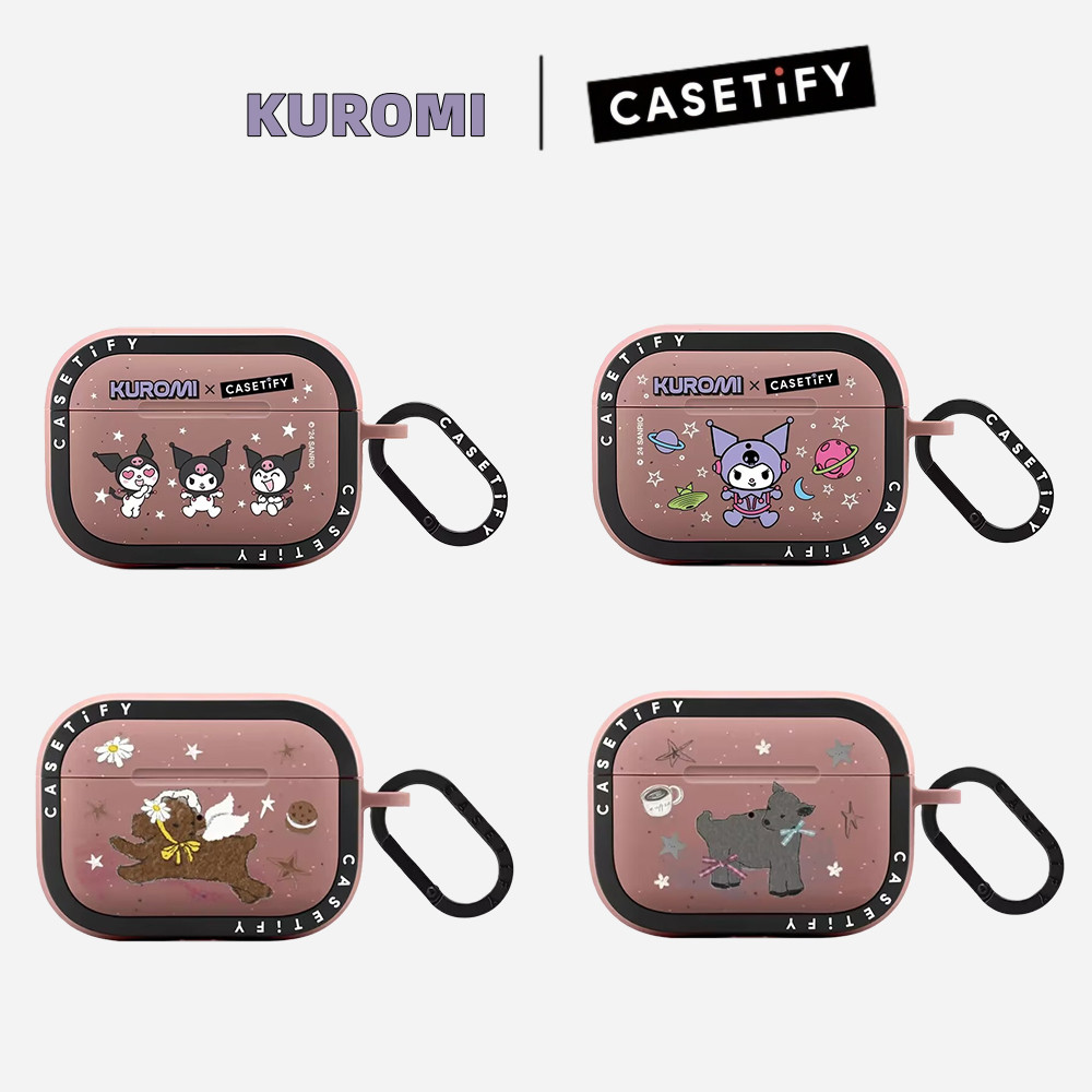 Matte Frosted Cat Dog Cartoon Chikawa + KeyChain AirPods Case สําหรับ AirPods Pro 3 Pro 2 Pro AirPod