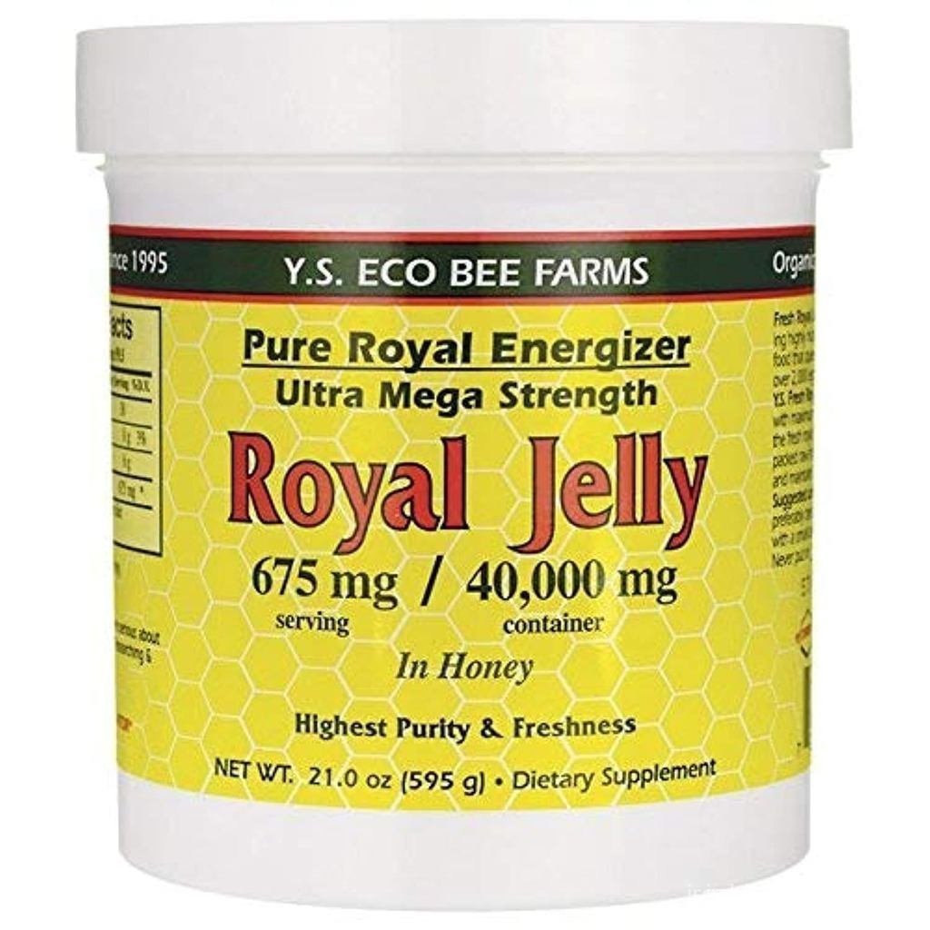 YS Royal Jelly/Honey Bee - Royal Jelly In Honey Ultra Strength เจล 21 ออนซ์