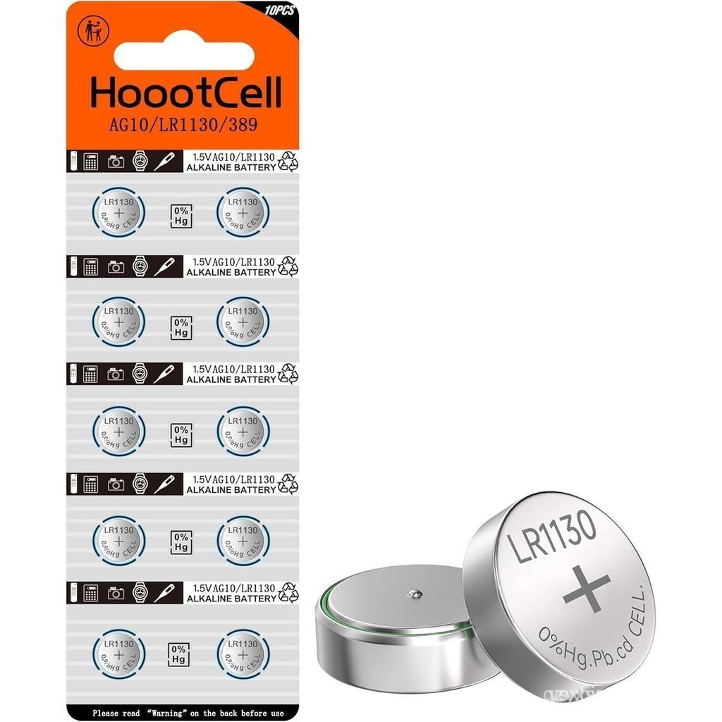 AG10 แบตเตอรี่ LR1130 แบตเตอรี่ L1131f แบตเตอรี่ 1.5 V L1131 SR1130 389/390 G10 LR54 ปุ่มเซลล์เหรียญ