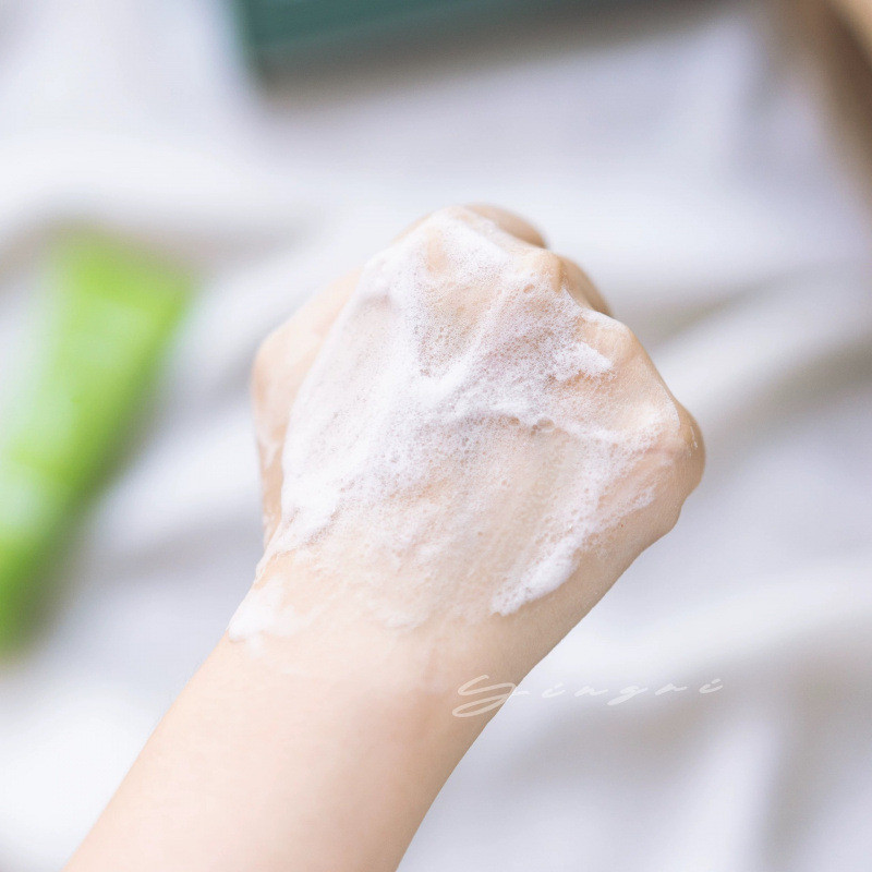 เกาหลีเบลเยียมถั่วเขียวทําความสะอาดผิวหน้ากรดอ่อนกรดอะมิโนทําความสะอาด บิฟิย ทําความสะอาดล้ําลึกอ่อนหญิงชาย 49แย่จัง - รูปที่ 2