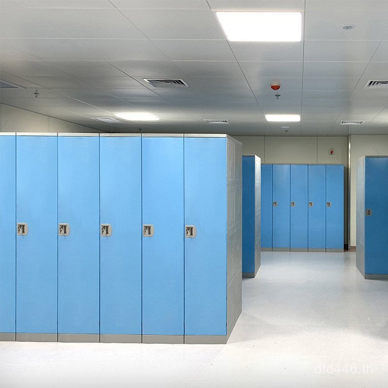 หนาแบบพกพา Locker Locker พลาสติก Locker PVC ว่ายน้ําตํารวจพนักงานสี Fitting Room Factory 6GZL