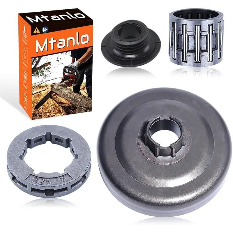 High-Per สําหรับ mance สําหรับ Husqvarna 455 460 461 Chainsaw .325" ขอบเฟืองคลัทช์กลองหนอนชุดเกียร์ 