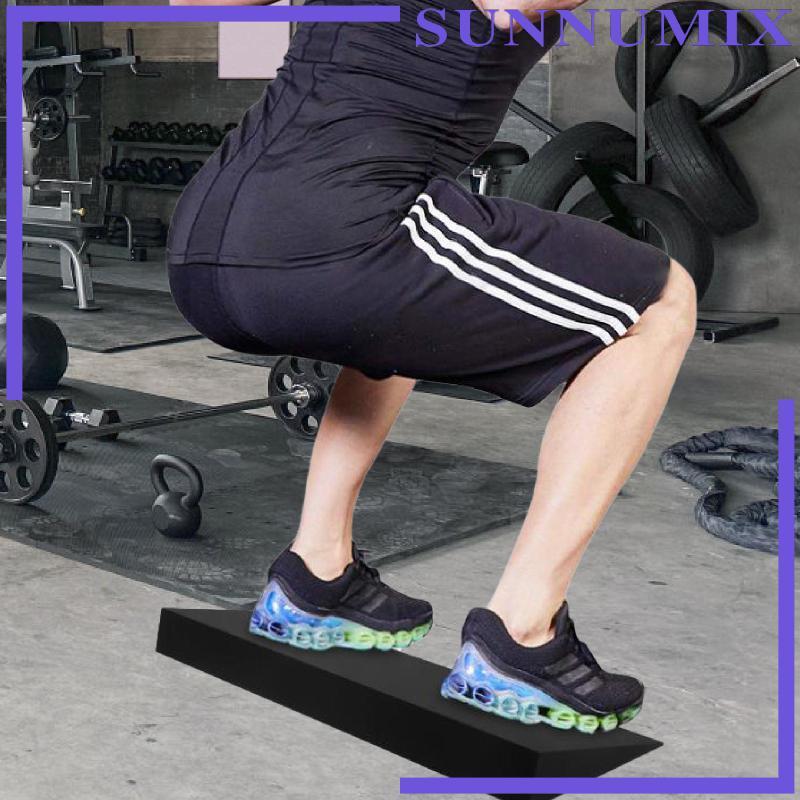 [Sunnimix] Squat Wedge Block Heel Elevated Squat for Practice Pilate Balance
