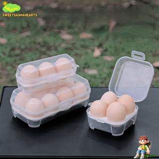 SWEETSASHA ที่วางไข่, Anti-fall เครื่องมือห้องครัวกล่องไข่,ค…