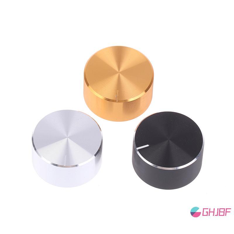 GHJBF] 25x13MM อลูมิเนียม Rotary Encoder Shaft Hole 6MM Original Potentiometer KNOB เครื่องขยายเสียง