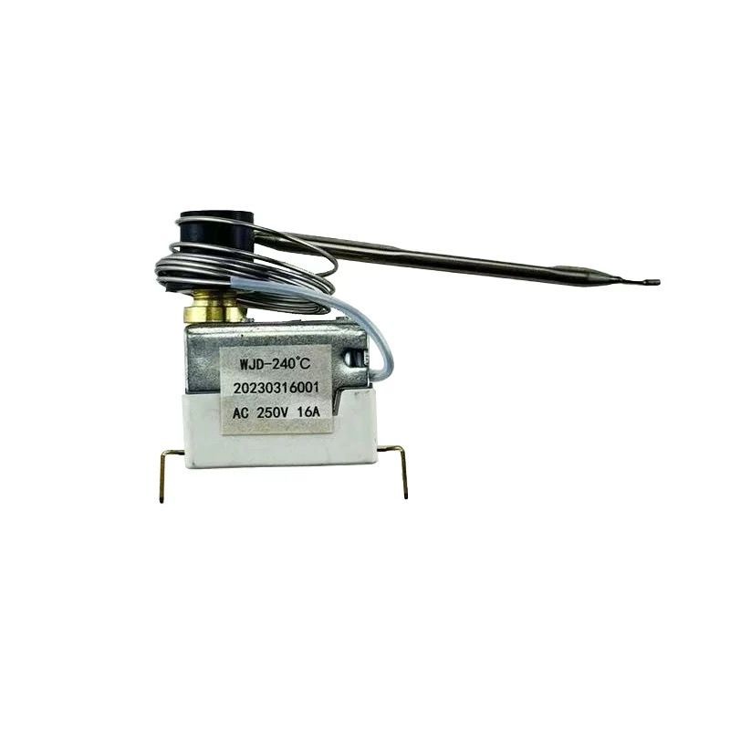 หม้อทอดไฟฟ้า เทอร์โมสตัทเตาอบไฟฟ้า230องศาความร้อนเกินป้องกันสวิทช์รีเซ็ตด้วยตนเองป้องกันอุณหภูมิพิเศ