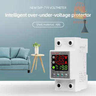 ชิโนทามเมอร์ 40A/63A 220V 50Hz อุปกรณ์ป้องกันแรงดันไฟฟ้าเกิน กันไฟกระชาก การอ่านที่แม่นยำ รีเซ็ตอัตโนมัติ การป้องกันแรงด