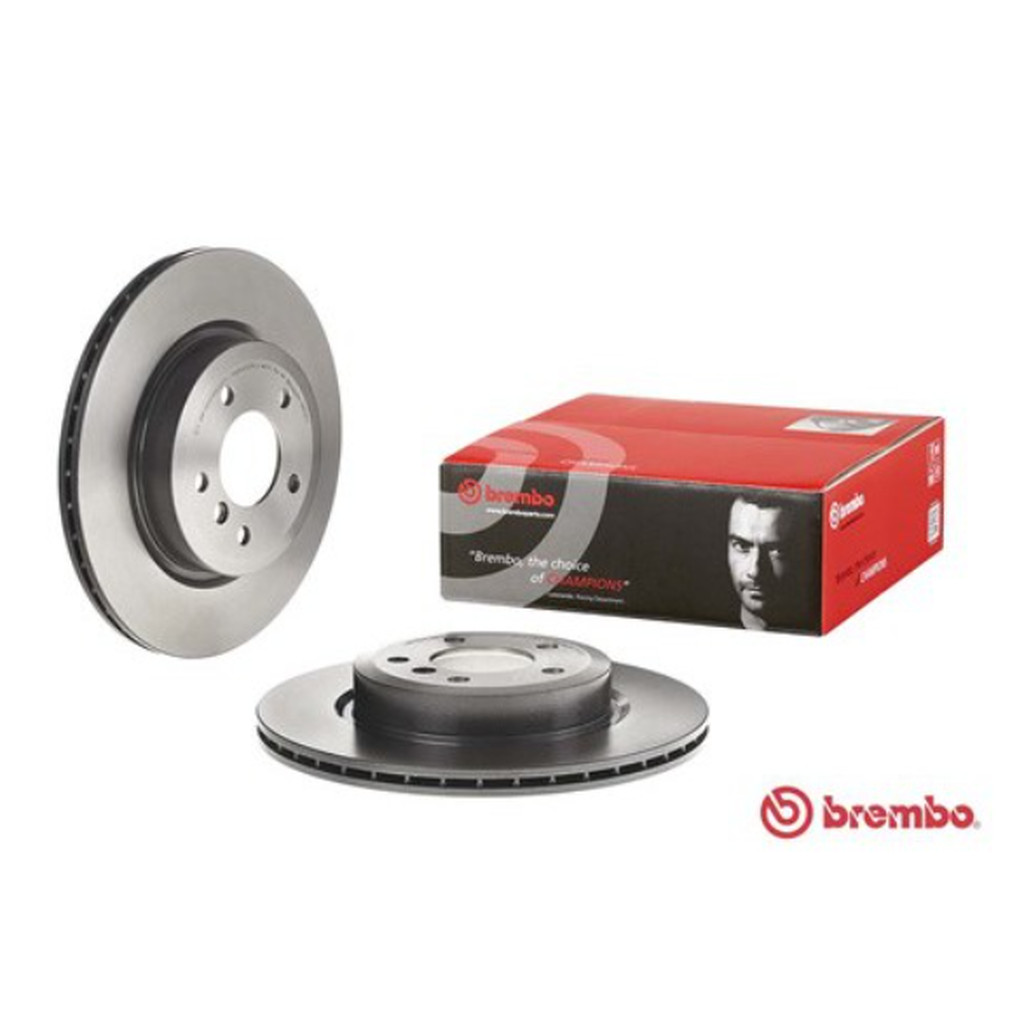 จานเบรคหลัง BMW Z4 Roadster E89 sDrive 35i sDrive 35si 2009-2016 324MM BREMBO /ชิ้น