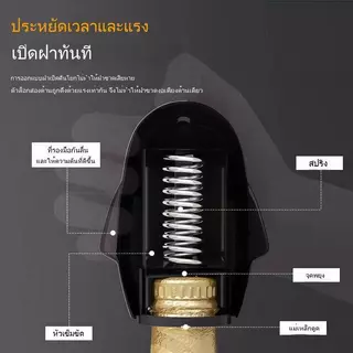 ที่เปิดขวดรูปเพนกวิน น่ารัก กดง่าย ใช้สะดวก สำหรับเบียร์ น้ำอัดลม