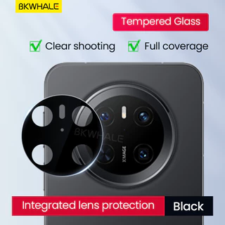BKWHALE HD กล้อง Protector กระจกนิรภัยสําหรับ Huawei Mate80 Mate70 Mate60 Pro + Nova14 Nova13 Nova12 Ultra Honor 200 300 Magic7 Pro เต็มหน้าจอครอบคลุมเลนส์ใสฟิล์มป้องกัน