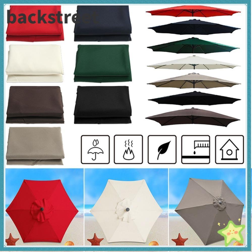 BACKSTAGEREETDV Replacement Cover Coffee Shop กันน้ํากลางแจ้ง Garden Sun Umbrella