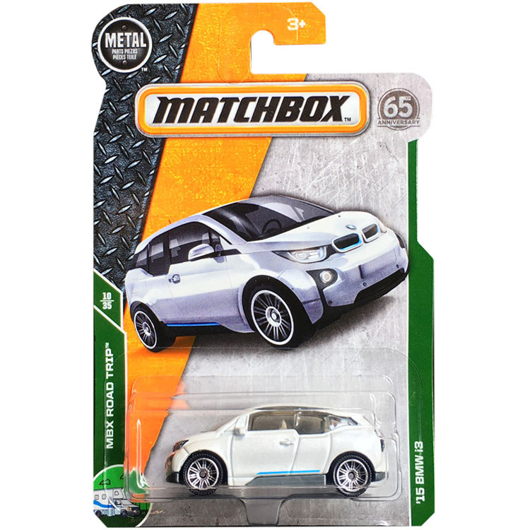 MATCHBOX MATCHBOX 15th Edition BMW I3 รถยนต์ไฟฟ้า SUV สีขาว 15 BMW I3 2018-13/8G