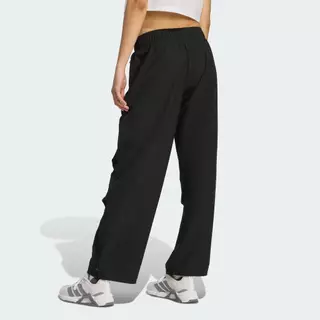 adidas Gym & Training กางเกงเทรนนิงขายาวผ้าทอ Workout Essentials ผู้หญิง สีดำ JL5081