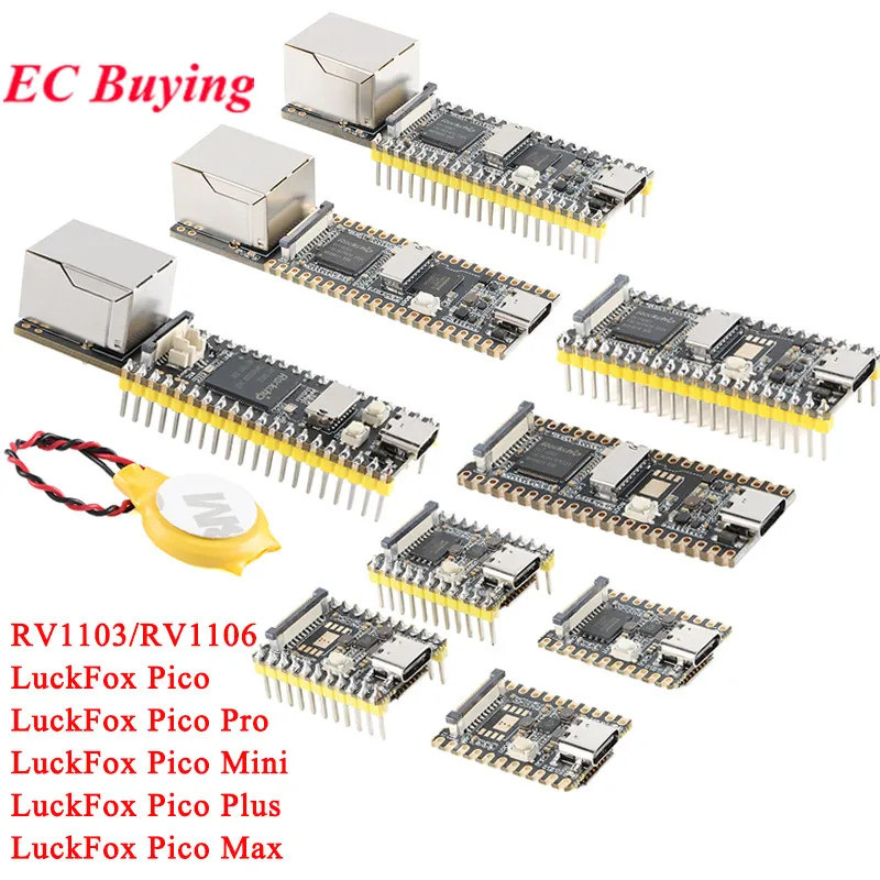 LuckFox Pico Pro/Mini/Plus/Max Linux บอร์ดพัฒนา RV1103 64MB RV1106 หน่วยความจํา 128MB แฟลช Rockchip 