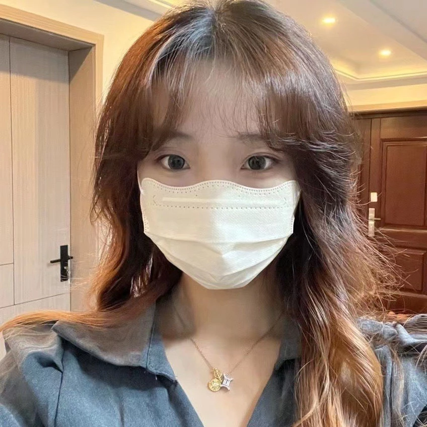 หน้ากากอนามัย 3D ทรงปีกผีเสื้อ ระบายอากาศ ป้องกันรอบดวงตา แบบใช้ครั้งเดียว thumbnail 8