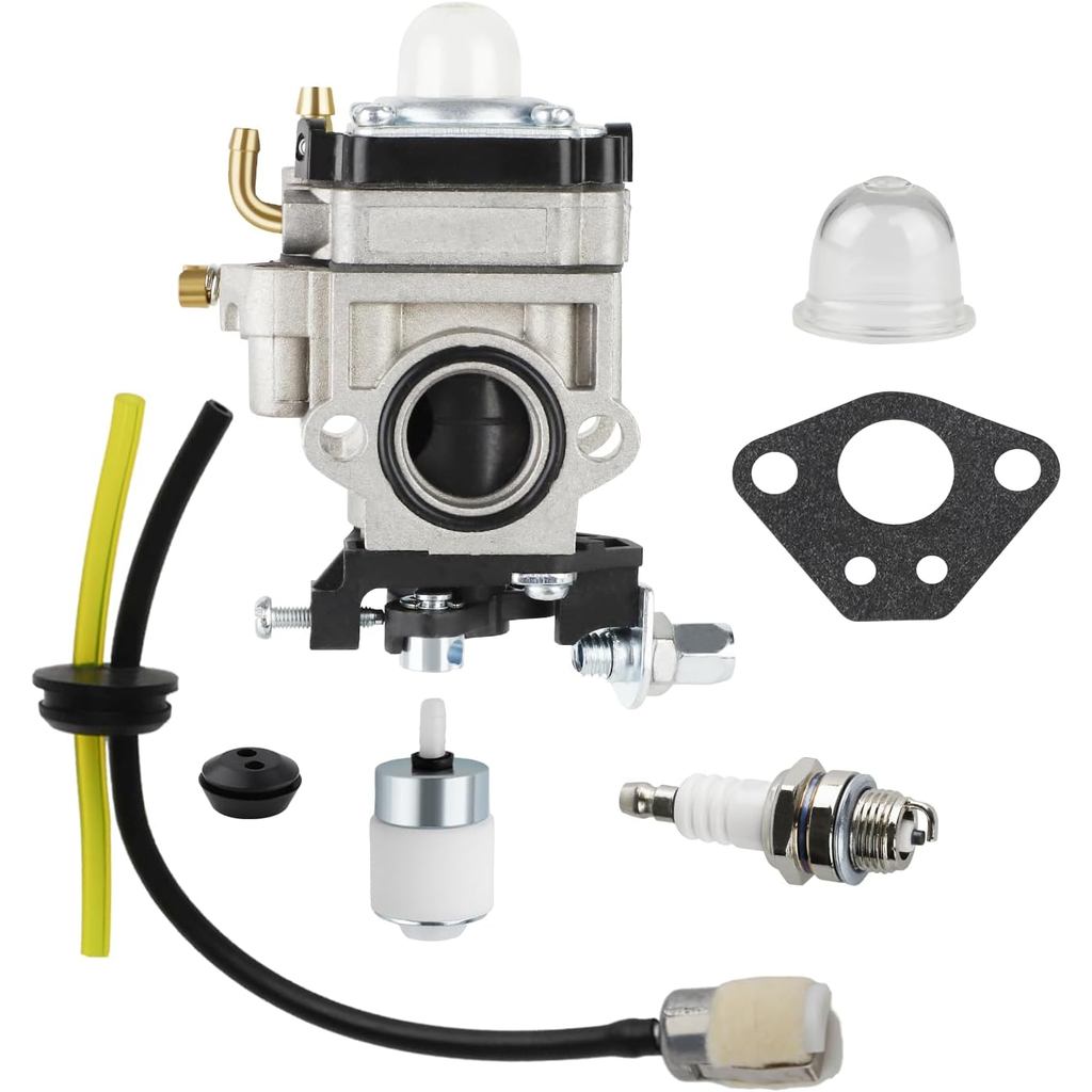 Pro PR46BT Carburetor for Poulan Pro PR46BT PR48BT 46cc 48cc Gas Backpack Blower BP400 BP402 Blower 