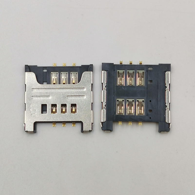 1-5pcs ซิมการ์ด Reader ถาดผู้ถือสําหรับ Samsung I9000 S5360 I9220 N7000 3520 S6358 note1 S8600 S5690