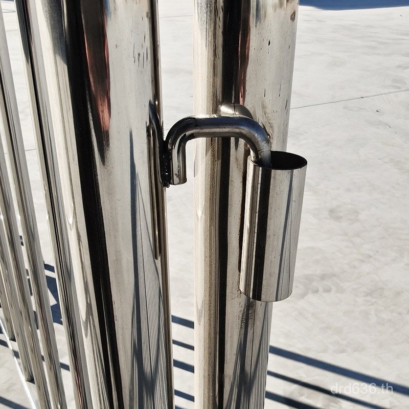 Guardrail 304 การก่อสร้าง Subway Horse 201 เคลื่อนย้ายได้คงที่รั้วแยก Barricade City Guardrail รั้วส