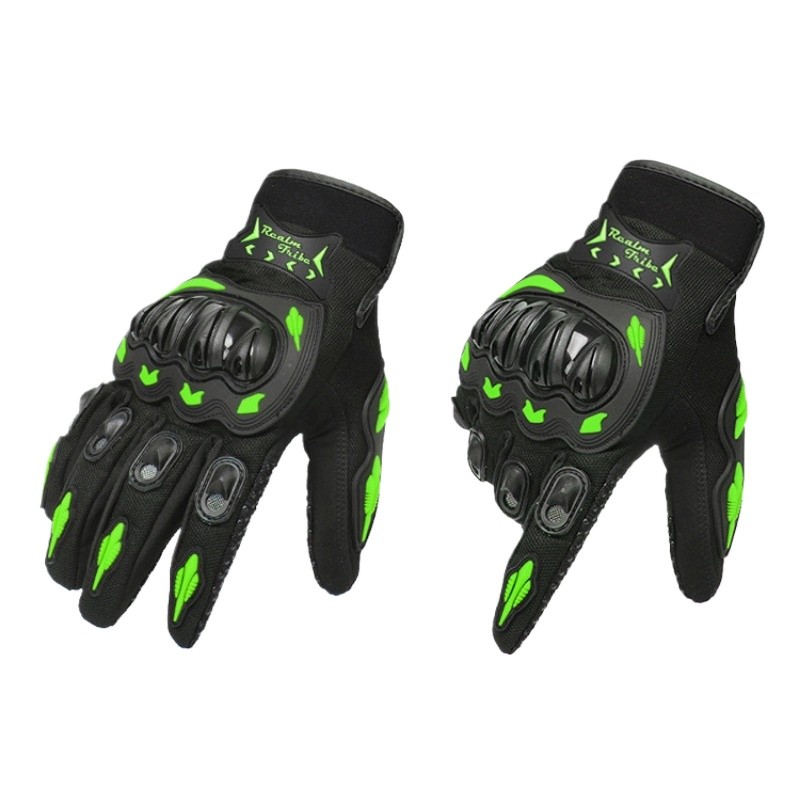 1 Pair Cycling Equipment Protective Wear-resistant Bicycle Motorcycle Racing Full Finger Gloves Cycl