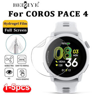 Hydrogel ฟิล์มป้องกันสําหรับ COROS PACE 4 ป้องกันหน้าจอสําหรับ Coros Pace 4 HD Clear Film Anti Scratch